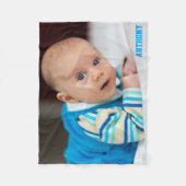 フォトフリースブランケット写真の追加 フリースブランケット (正面)