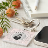 フォトフレームのビクトリアン追加ファンシー キーホルダー (正面右)