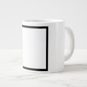 フォトフレームの個人用追加 ジャンボコーヒーマグカップ (正面右)