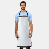 フォトフレームの木枠 エプロン (着用した状態)