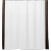 フォトフレームの木枠 シャワーカーテン (正面)