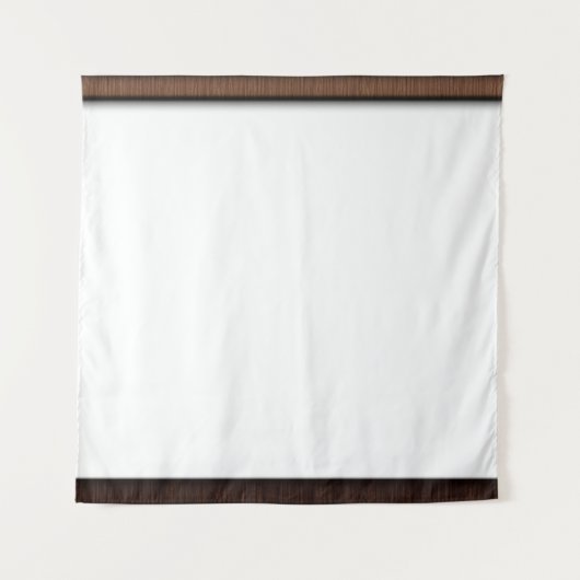 フォトフレームの木枠 タペストリー (正面)