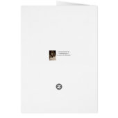 フォトフレームを持つBichonのFaters Day Daddy (裏面)