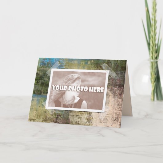 フォトフレームアートカード カード (正面)