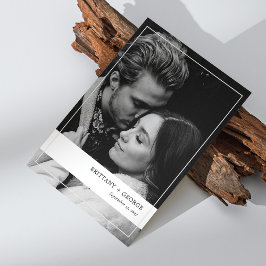 フォトフレームエレガント結婚式招待状カード 招待状