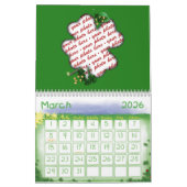 フォトフレームカレンダー カレンダー (3月 2026)