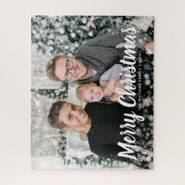 フォトフレームクリスマス ジグソーパズル