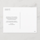 フォトフレームモダンハッピーハヌカー シーズンポストカード (裏面)