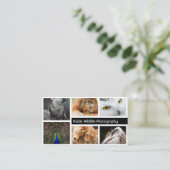 フォトフレーム写真撮影者 名刺 (スタンド正面)