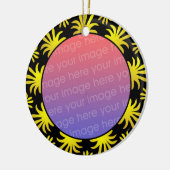 フォトフレーム011 セラミックオーナメント (左)