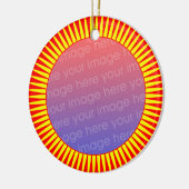 フォトフレーム02 セラミックオーナメント (左)