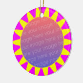 フォトフレーム07 セラミックオーナメント (左)