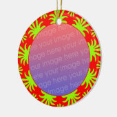 フォトフレーム08 セラミックオーナメント (左)