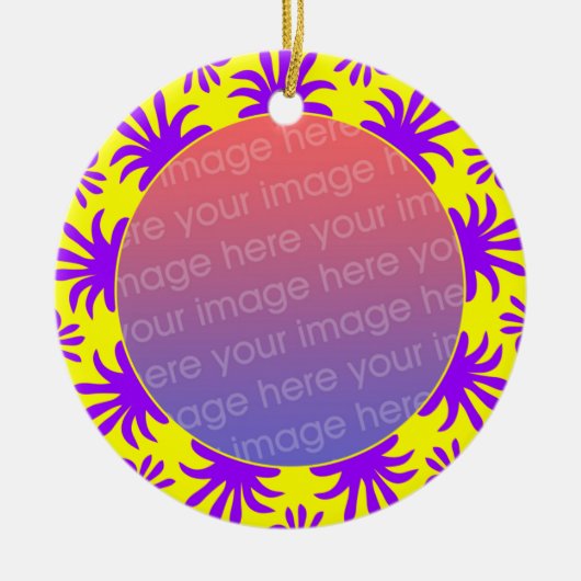 フォトフレーム09 セラミックオーナメント (正面)