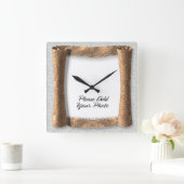 フォトフレーム7壁時計 スクエア壁時計 (ホーム)