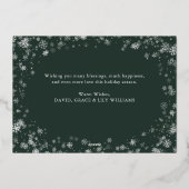 フォトフレーム ゴールド 箔シーズンカード (裏面)