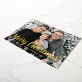 フォトフレーム ゴールド 箔シーズンカード (回転した状態)