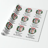 フォトフレーム(リース) ラッピングペーパー (アンロールド)