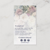 フォトフロリパーソナライズされたストロイヤリティカードの作成 ロイヤリティカード (裏面)