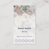 フォトフロリパーソナライズされたストロイヤリティカードの作成 ロイヤリティカード (正面)