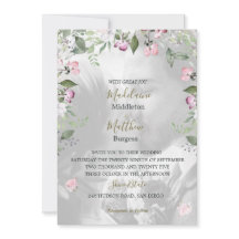 フォトフローラパープル金ゴールド結婚ピンク