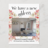 フォトフローラ新しいホームアドレス、 案内ポストカード (正面)