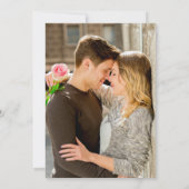 フォトフローラ結婚ホワイト 招待状 (裏面)