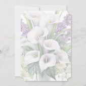 フォトフローラ葬儀お祝いの生活 招待状 (裏面)