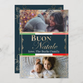 フォトブオンナターレとボンヌアネエ シーズンカード (正面/裏面)