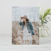 フォトブモダンライダルシャワーへの招待 招待状 (スタンド正面)