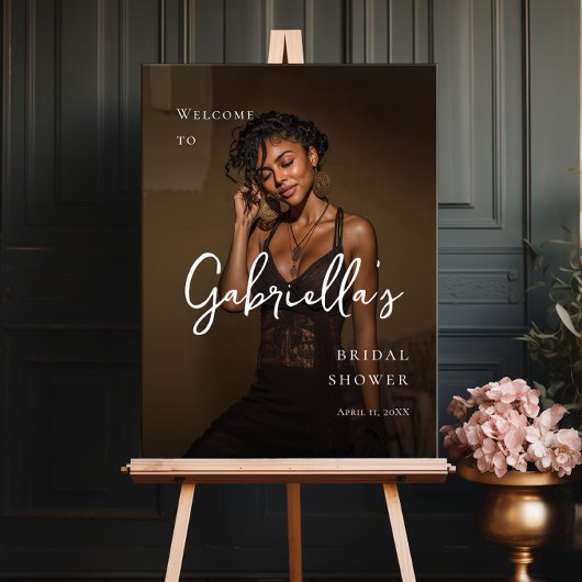 フォトブライダルシャワーモダンへようこそ ポスター