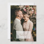 フォトブラウン馬結婚のサンキューカードの追加 サンキューカード