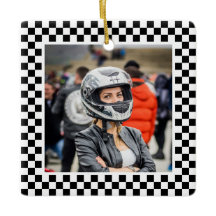 フォトブラックとホワイトのチェッカーズ