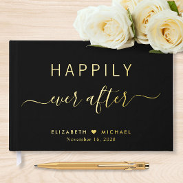 フォトブラックの後ずっと幸せ結婚に ゲストブック