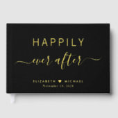 フォトブラックの後ずっと幸せ結婚に ゲストブック (正面)