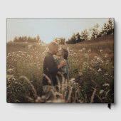 フォトブラックの後ずっと幸せ結婚に ゲストブック (裏面)