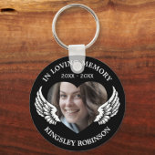 フォトブラック記念の記念碑 キーホルダー (正面)