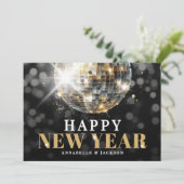 フォトブラック金ゴールドハッピーニューイヤー シーズンカード (スタンド正面)