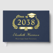 フォトブルーエレガントの卒業式パーティー ゲストブック (正面)