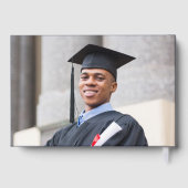 フォトブルーエレガントの卒業式パーティー ゲストブック (裏面)