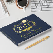 フォトブルーエレガントの卒業式パーティー ゲストブック