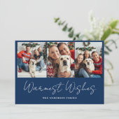 フォトブルークリスマス シーズンカード (スタンド正面)