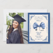 フォトブルートイレボウ看護学校卒業 案内状 (正面)