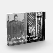 フォトブロックの兵士の思い出 フォトブロック (左)