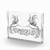 フォトブロックハミングバード引用文 フォトブロック (右)