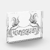 フォトブロックハミングバード引用文 フォトブロック (左)