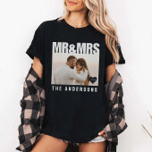 フォトブロックハート周年名黒番 Tシャツ