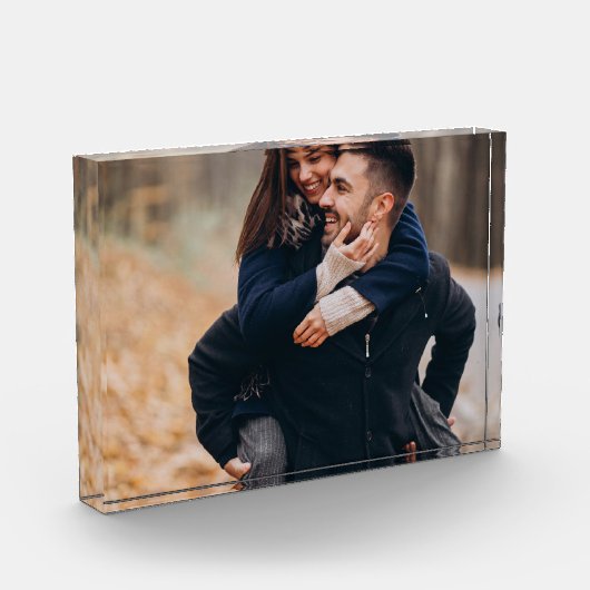 フォトブロックパーソナライズされたアクリルガラスフォトブロックK フォトブロック (左)