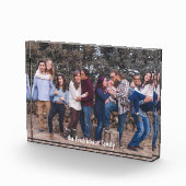 フォトブロックパーソナライズされた名前をカスタムする文字 フォトブロック (右)