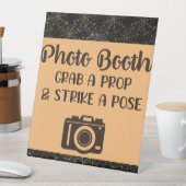 フォトブースが小道具を手に入れ結婚る秋のサイン 台座サイン (インサイチュ)